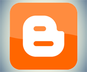 blogspot logo Social Media Plug in
